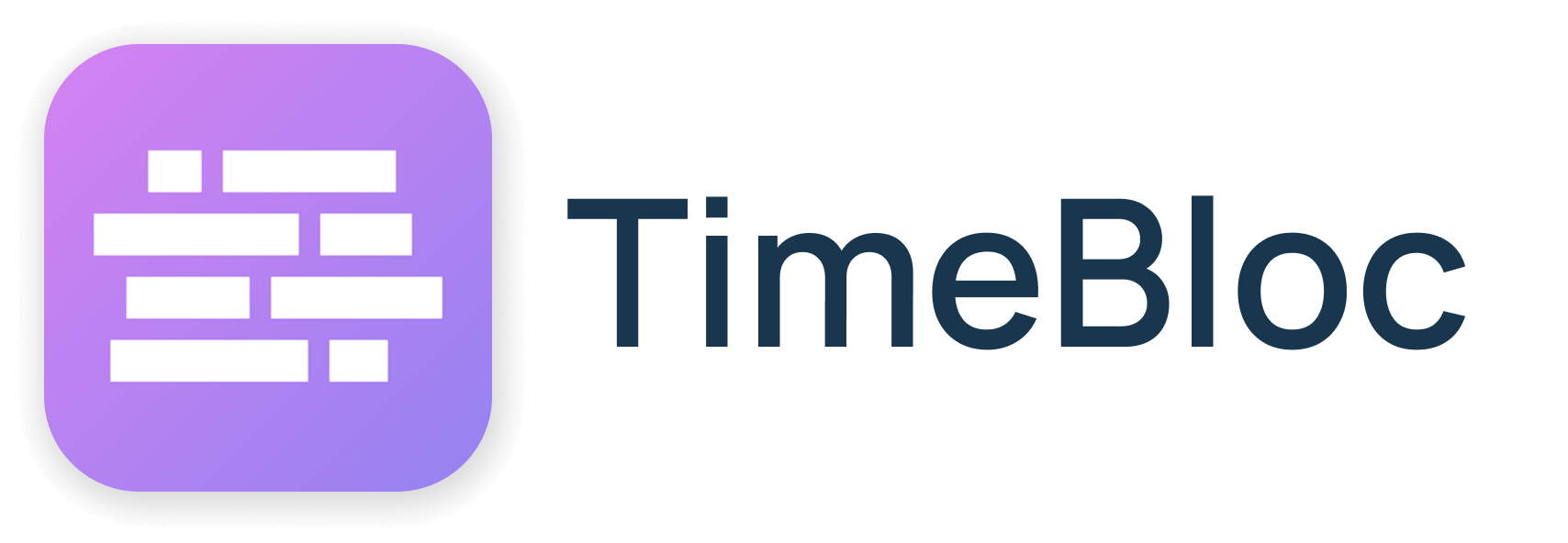 TimeBloc App Logo